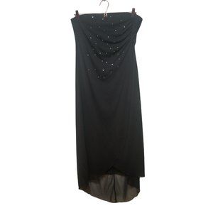 California Concepts Rhinestone Strapless Dress